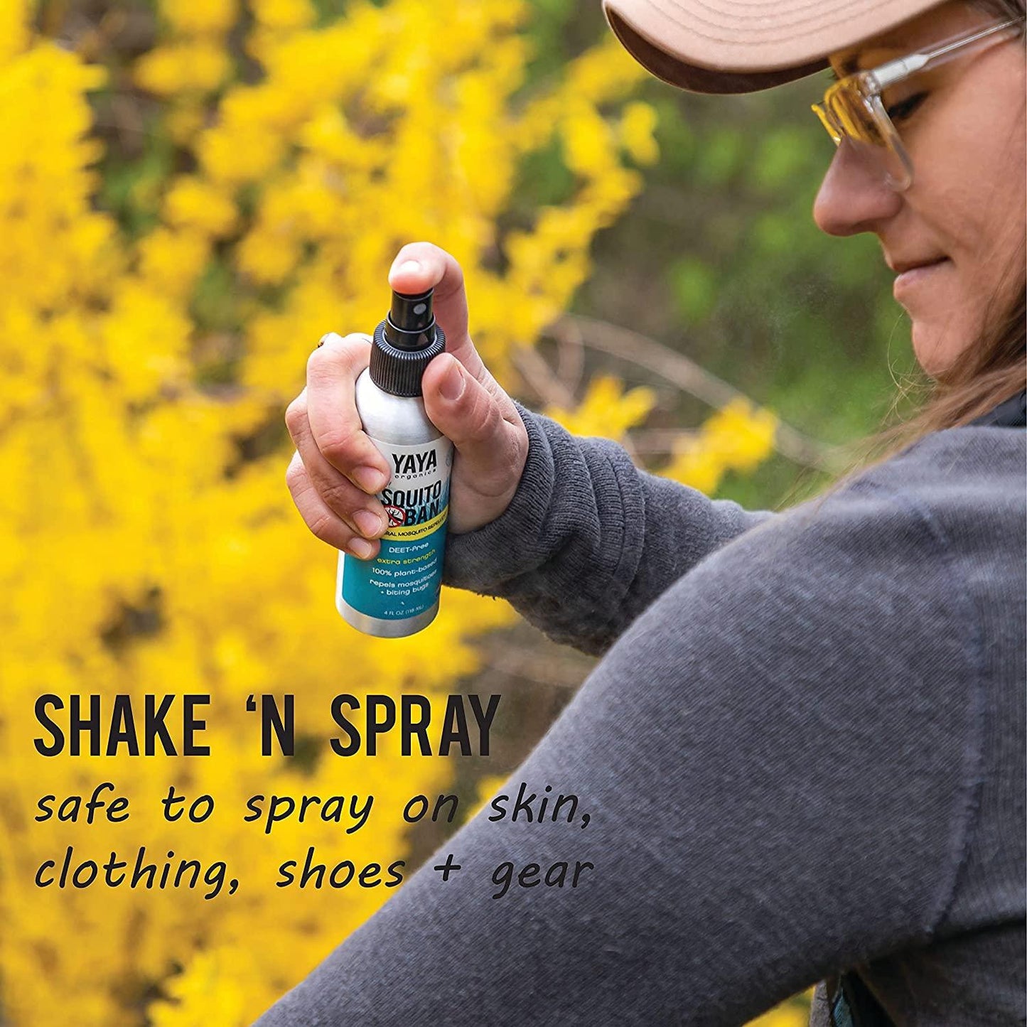 SQUITO BAN Extra Strength Natural Mosquito Repellent