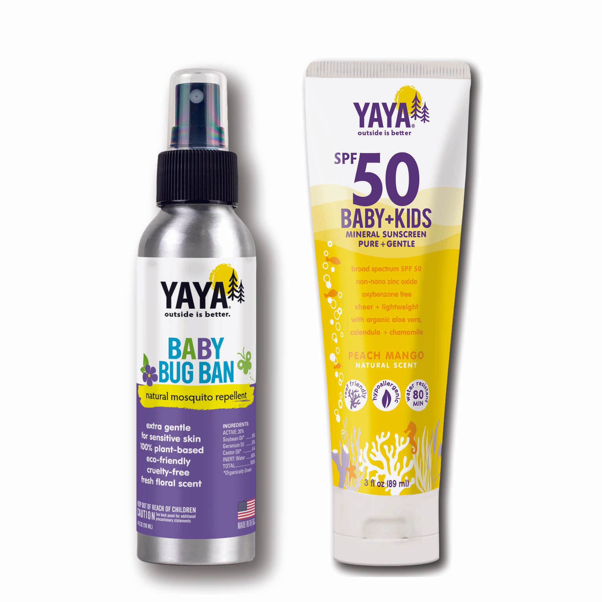 Extra Gentle Baby Bundle - Mineral Sunscreen + Bug Repellent