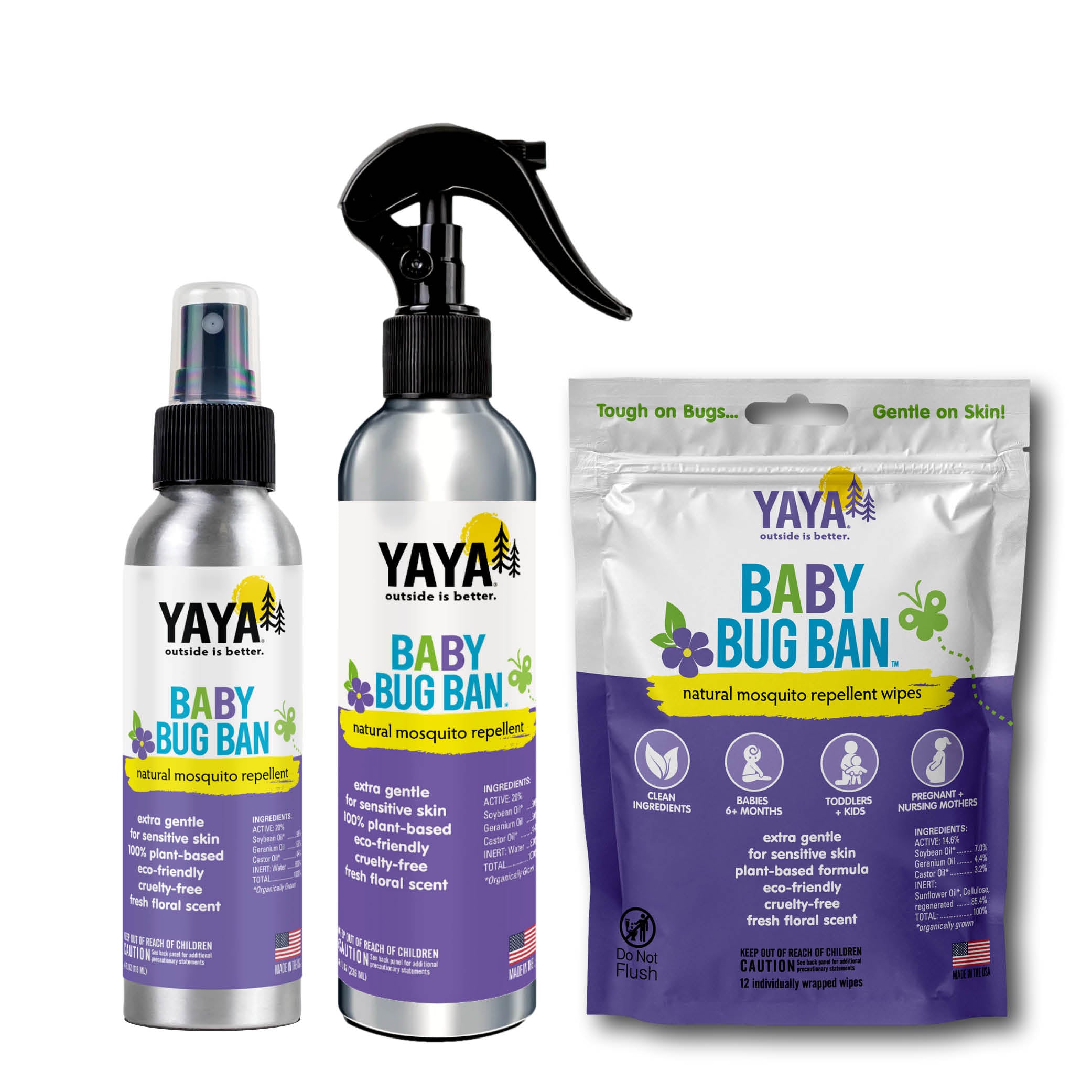Baby Bug BAN Natural Bug Repellent for Sensitive Skin