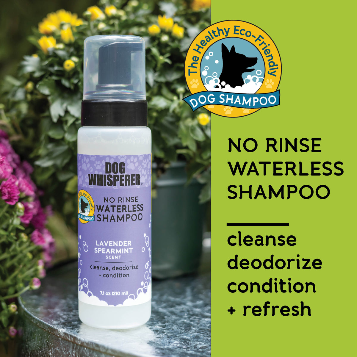 mere og mere dør Tentacle Dog Whisperer® No-Rinse Waterless Eco-Friendly Dog Shampoo - Lavender –  YAYA Organics