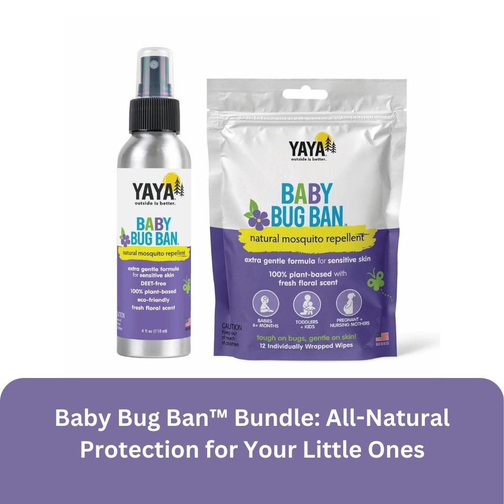 Natural Protection Insect Baby Bug Ban™ Bundle: All-Natural Protection for Your Little Ones