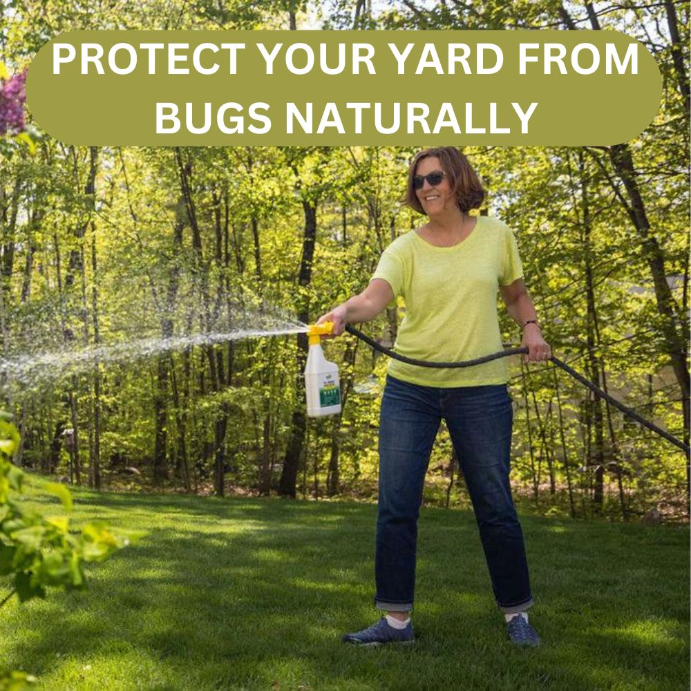 Outdoor Insect Protection Protect your yard from bugs naturally with Tick & Mosquito Outdoor Yard ...