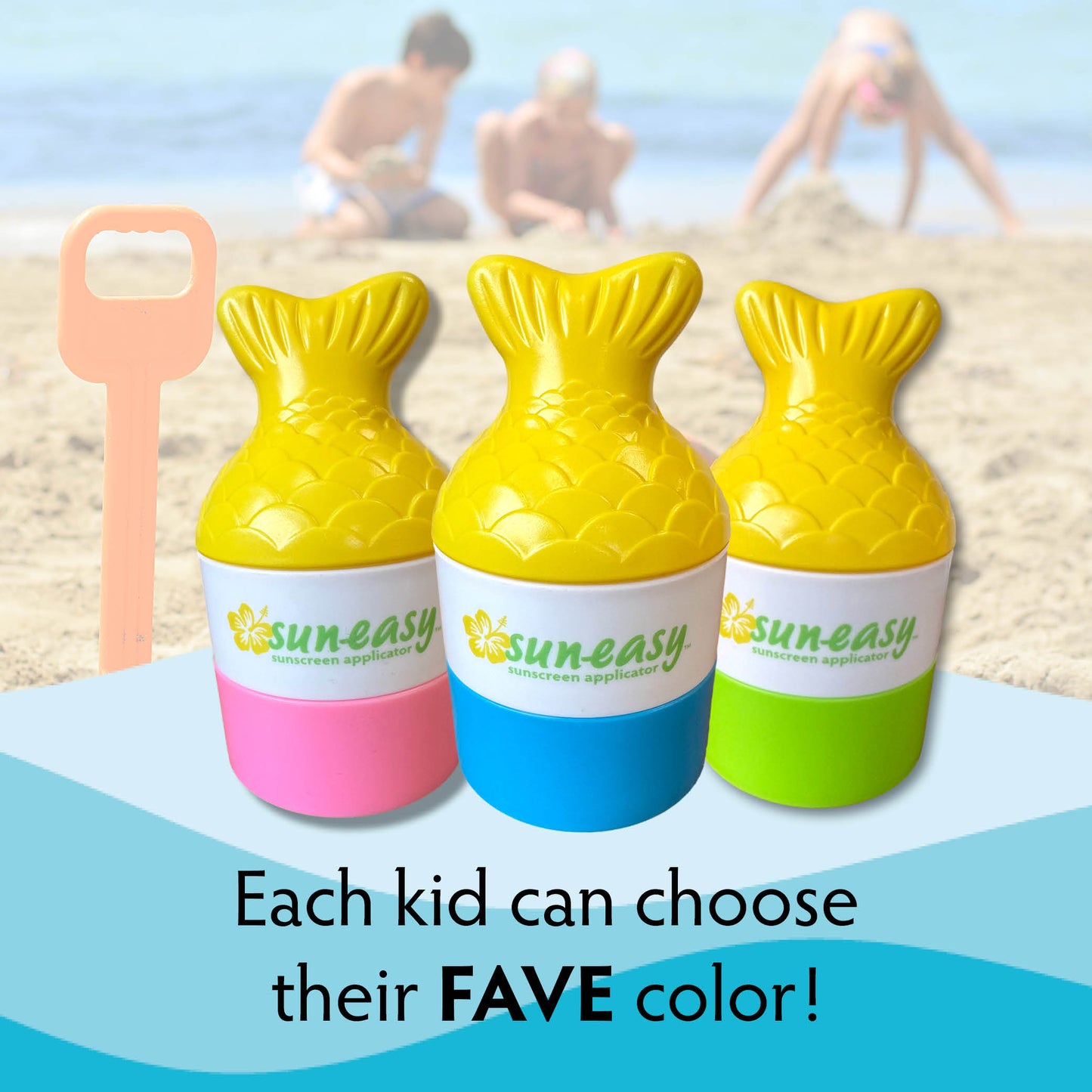 
                  
                    Sun-Easy Sunscreen Applicator (Fish Tail)
                  
                