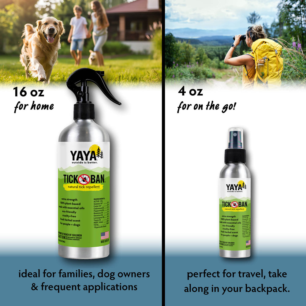 
                  
                    TICK BAN® Natural Tick Repellent Spray - Value Pack (16 oz + 4 oz)
                  
                