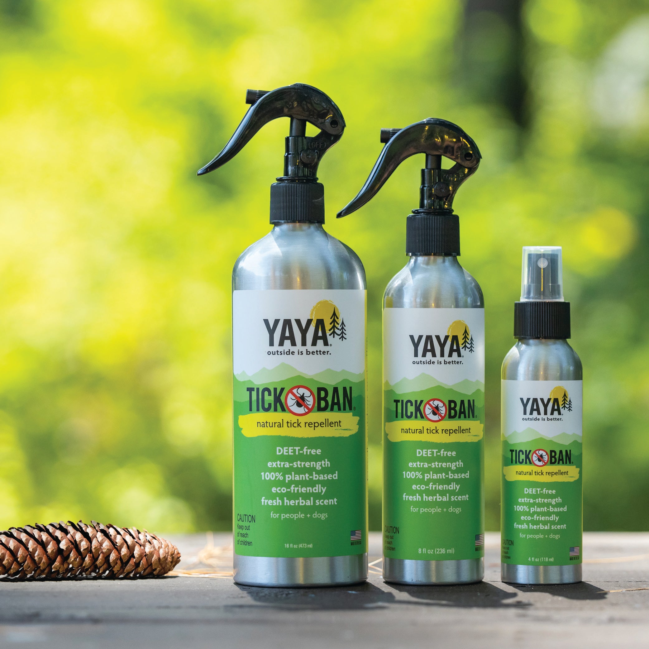 TICK BAN Natural Tick Repellent Spray – YAYA Organics