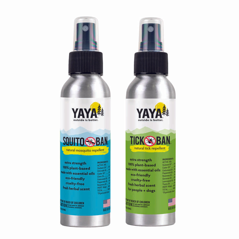 Natural Bug Repellents 4 oz Bundle (Tick Ban + Squito Ban)
