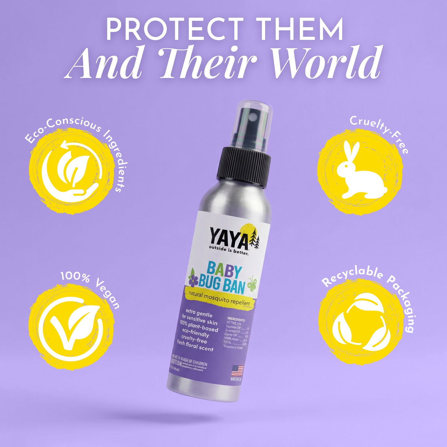 
                  
                    BABY BUG BAN™ Natural Bug Repellent + Wipes Bundle
                  
                
