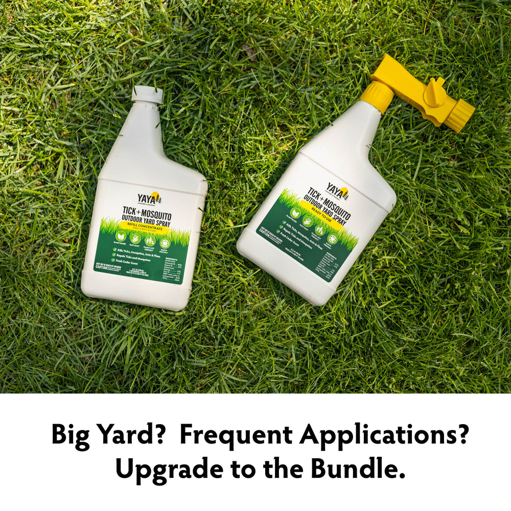
                  
                    Tick + Mosquito Outdoor Yard Spray + Refill Bundle
                  
                