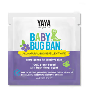 
                
                    Load image into Gallery viewer, BABY BUG BAN™ Eco-Friendly Bug Repellent Wipes for Babies + Kids
                
            
