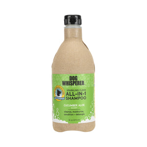 Dog Whisperer® All-In-One Eco-friendly Dog Shampoo - Cucumber Aloe Scent