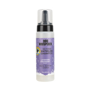 Dog Whisperer® No-Rinse Waterless Eco-Friendly Dog Shampoo - Lavender Spearmint Scent