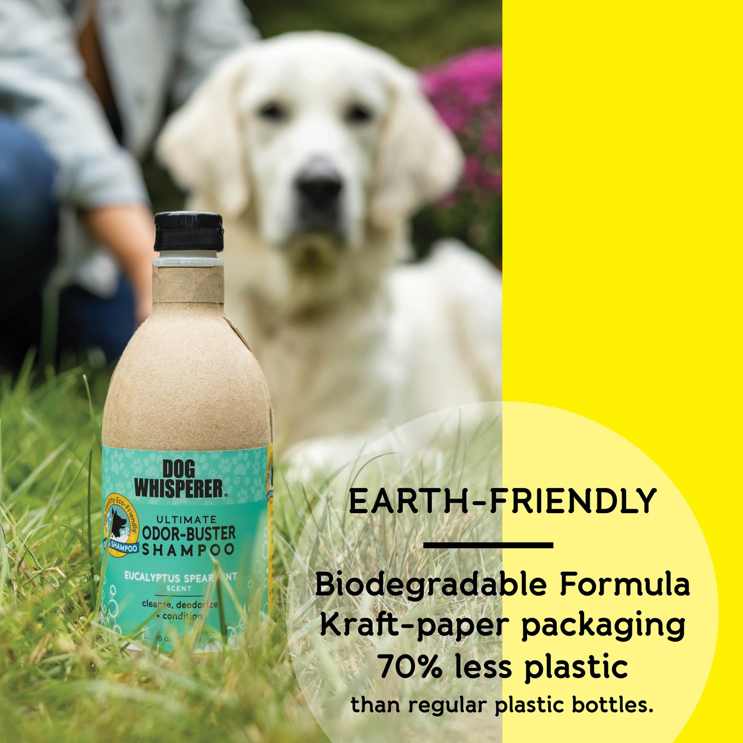 
                  
                    Dog Whisperer® Ultimate Odor-Buster Eco-friendly Dog Shampoo - Eucalyptus Spearmint Scent
                  
                