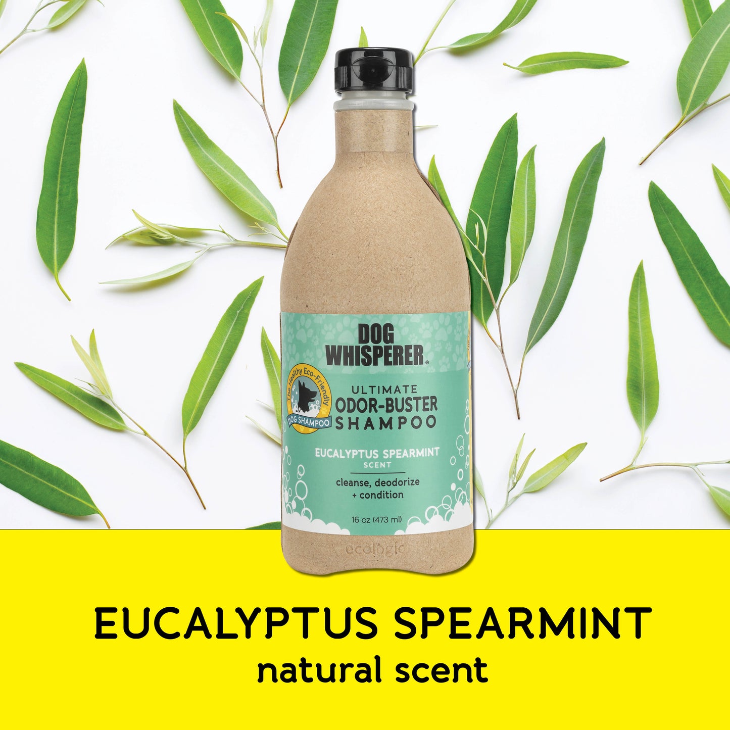
                  
                    Dog Whisperer® Ultimate Odor-Buster Eco-friendly Dog Shampoo - Eucalyptus Spearmint Scent
                  
                