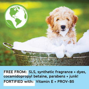 Dog Whisperer® Hypoallergenic Puppy Eco-friendly Dog Shampoo - Coconut Bliss Scent