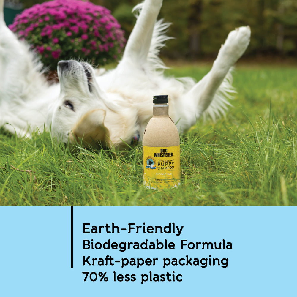 Dog Whisperer® Hypoallergenic Puppy Eco-friendly Dog Shampoo - Coconut Bliss Scent