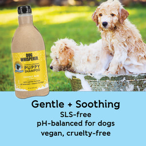 Dog Whisperer® Hypoallergenic Puppy Eco-friendly Dog Shampoo - Coconut Bliss Scent