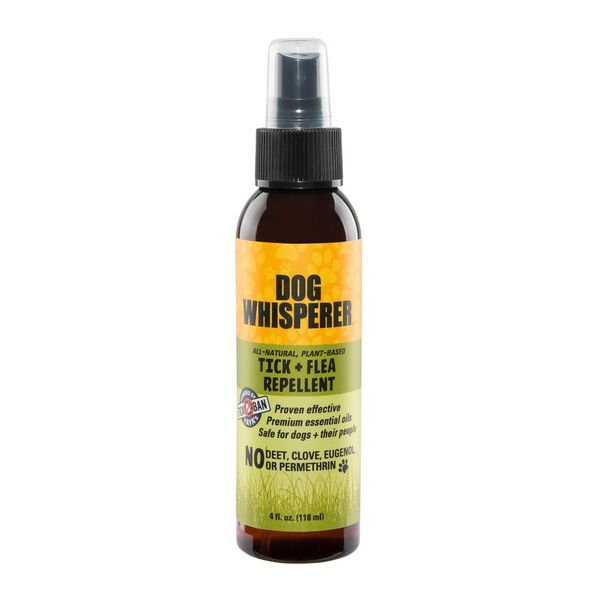 Dog Whisperer® Tick +Flea Natural Repellent Spray (4 oz)