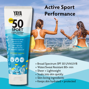 Mineral Sunscreen Bundle - Sport SPF 50 & Baby+Kids SPF 50