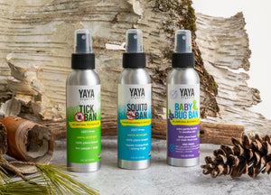 Natural Bug Repellents 4 oz Bundle (Tick Ban / Squito Ban / Baby Bug Ban)