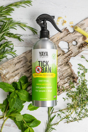 TICK BAN® All-Natural Tick Repellent (16 oz) + Refill Bundle