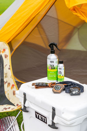 TICK BAN® All-Natural Tick Repellent (16 oz) + Refill Bundle