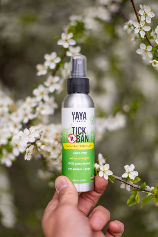 Natural Bug Repellents 4 oz Mixed Value Pack (TICK BAN + SQUITO BAN)
